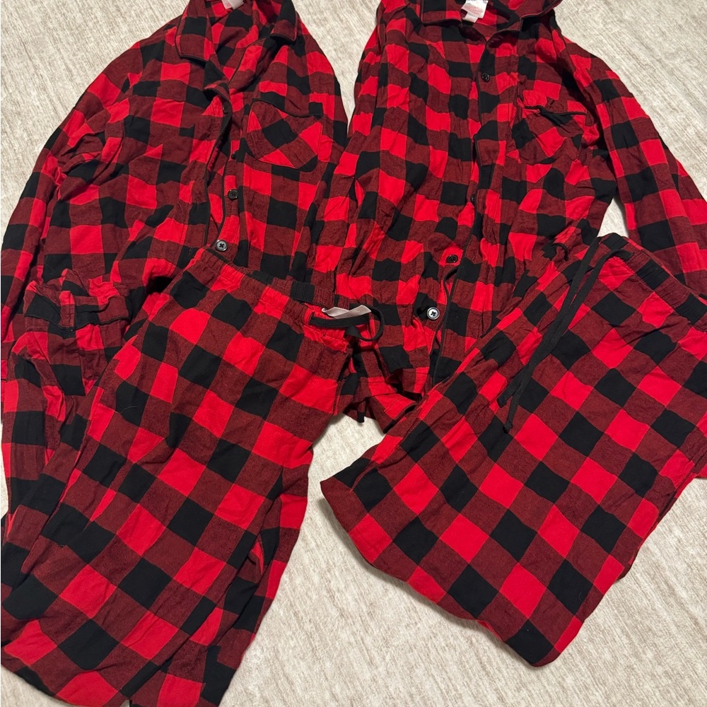 Plaid Family Matching Pajama Set